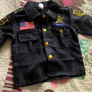 Kids Police Uniform with Cap